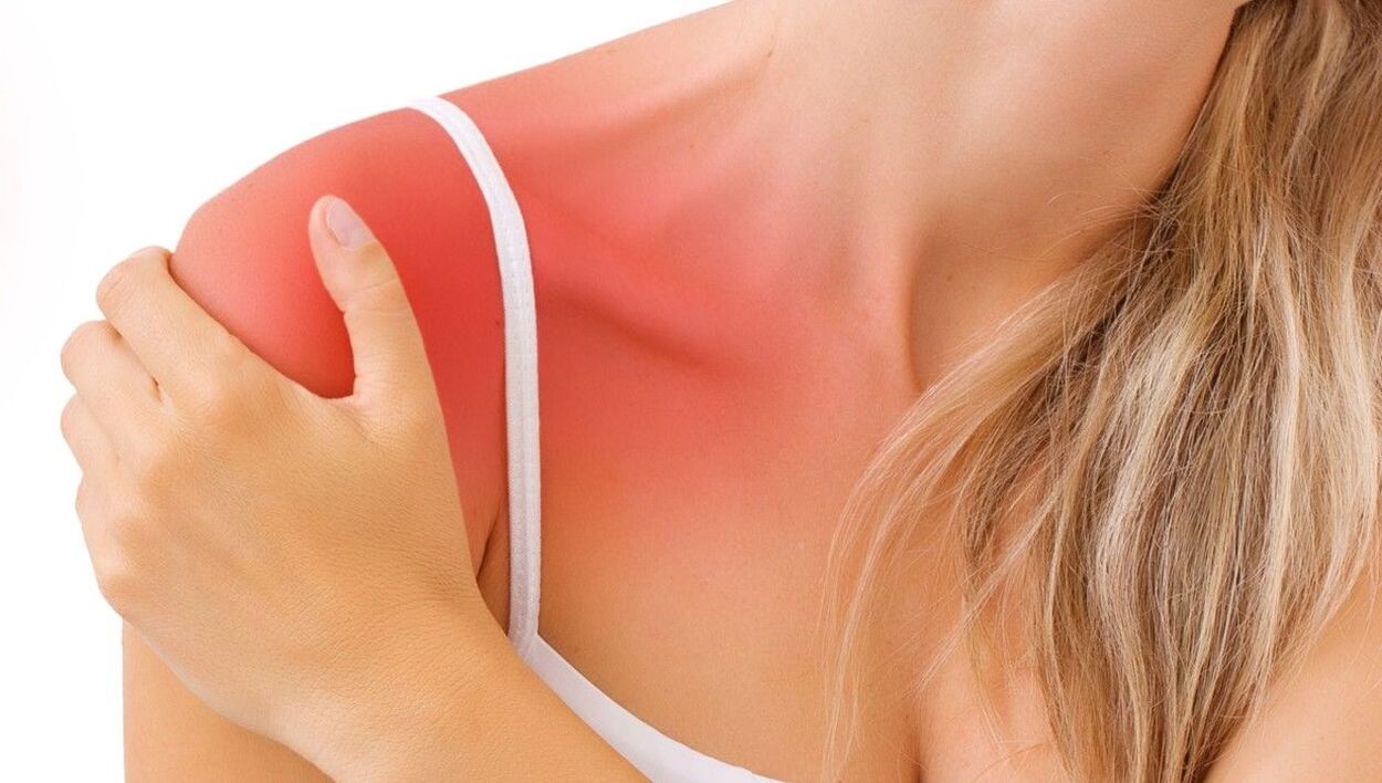 Schultergelenkschmerzen aufgrund von Arthrose